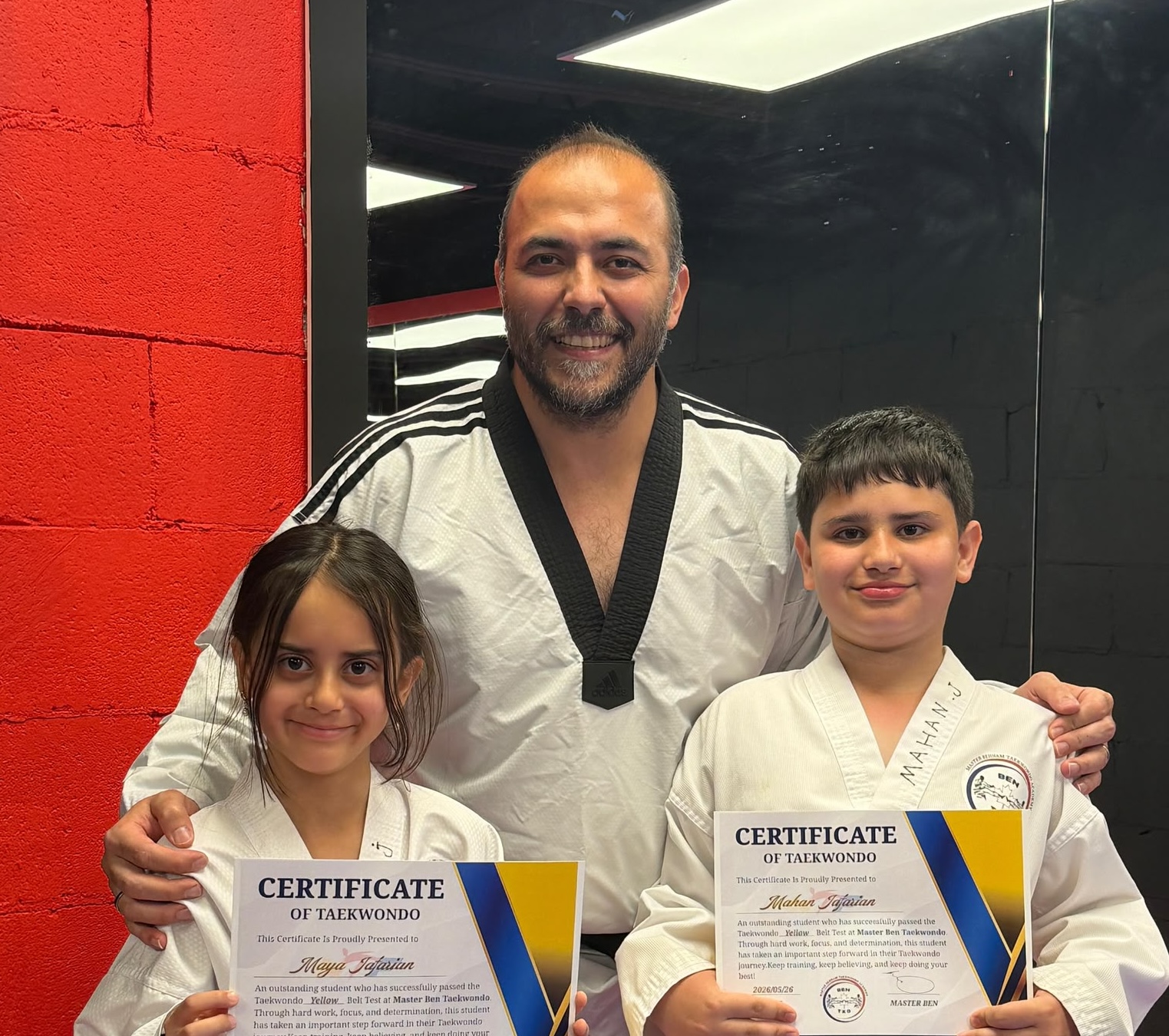 Master Ben Taekwondo instructor in Toronto