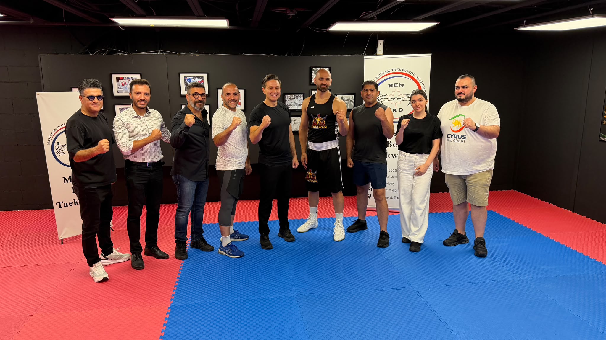 Teen Taekwondo training in Toronto
